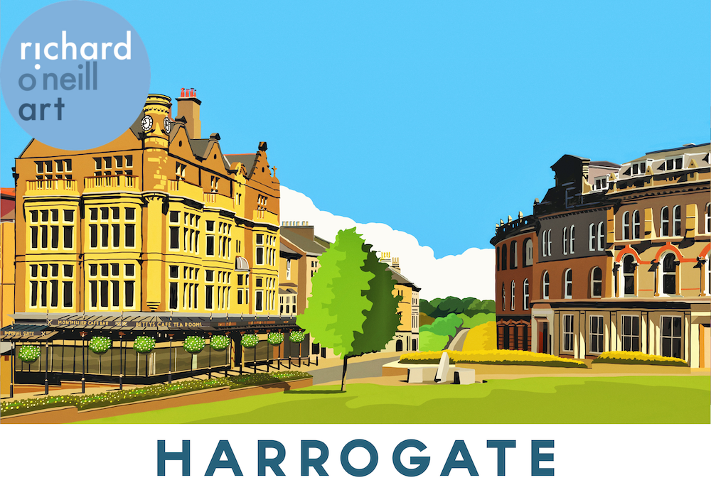Harrogate (Remastered) Art Print Richard O'Neill Art Shop
