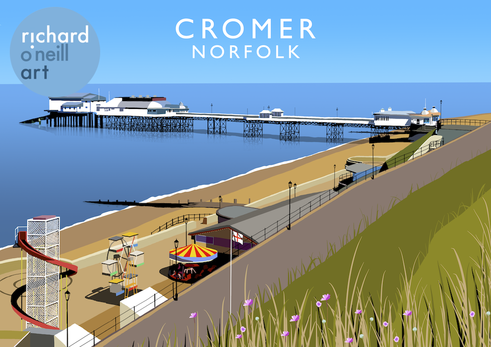 Cromer Art Print Richard O'Neill Art Shop