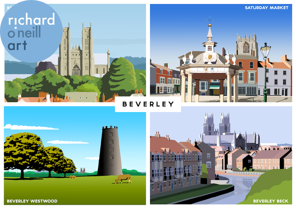 Beverley (Montage) Art Print