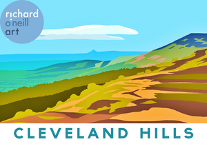 Cleveland Hills (Remastered) Art Print