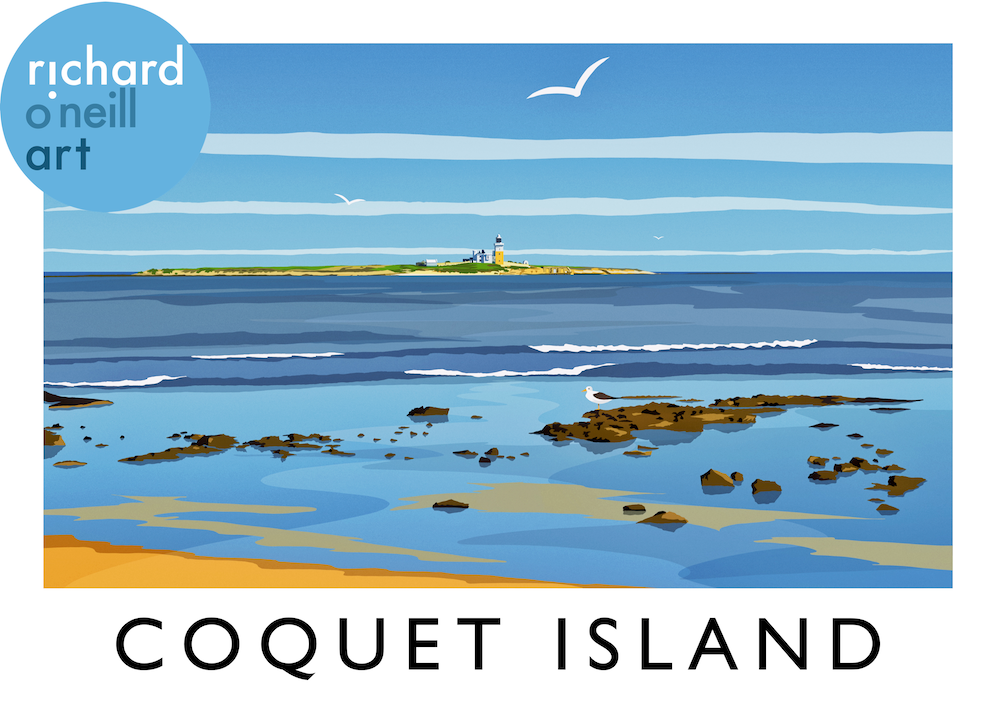 Coquet Island Art Print
