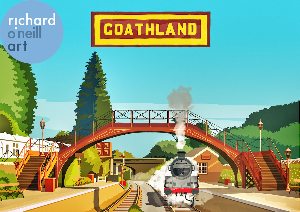 Goathland Station Art Print