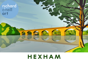 Hexham (Bridge) Art Print