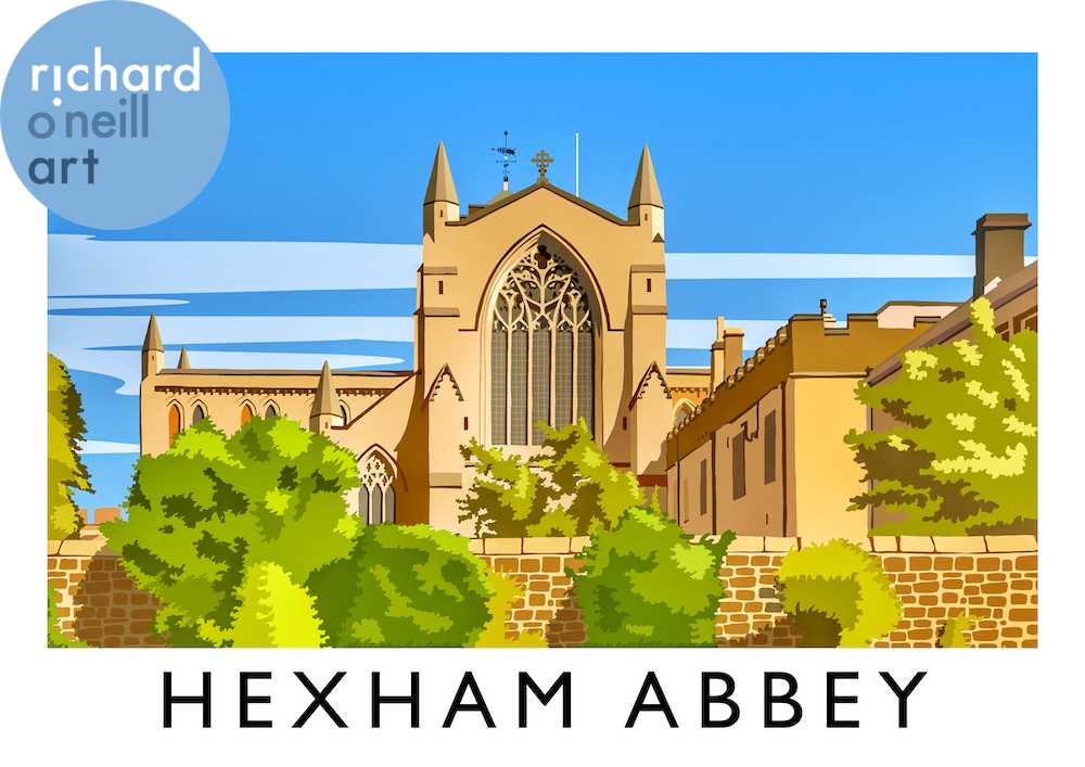 Hexham Abbey Art Print