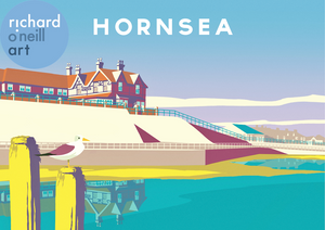 Hornsea (Beach) Art Print