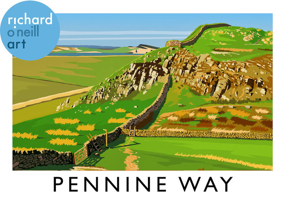 Pennine Way Art Print