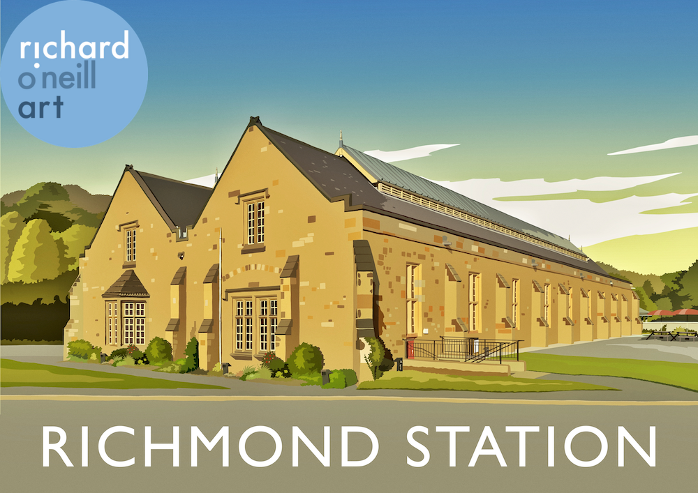 Richmond Station (2023) Art Print