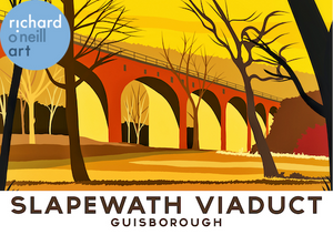 Slapewath Viaduct, Guisborough Art Print