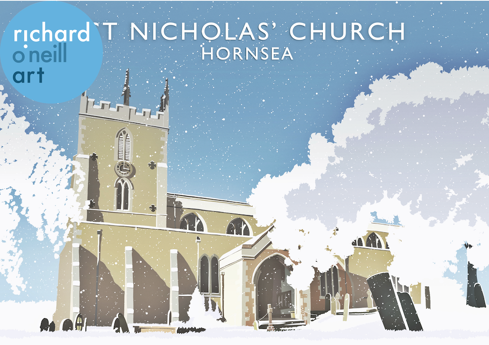St Nicholas' Church, Hornsea (Snow)