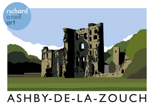 Ashby-de-la-Zouch Art Print