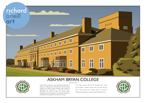 Askham Bryan College Art Print