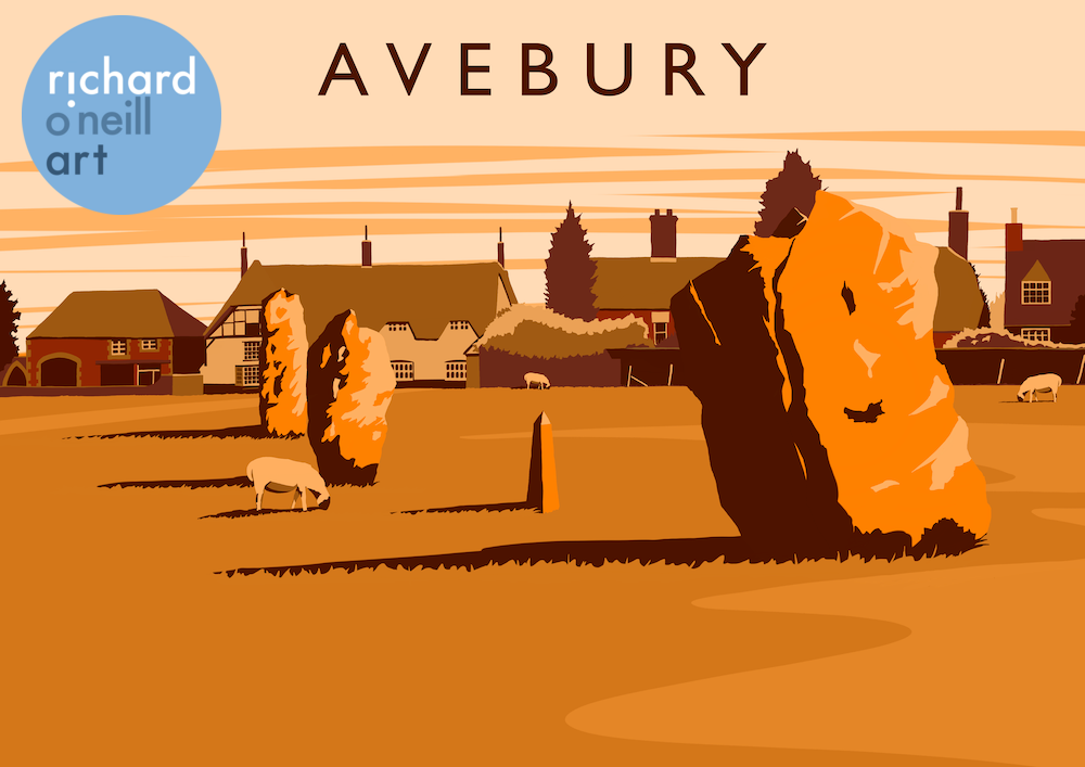 Avebury Art Print