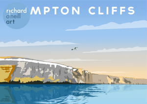 Bempton Cliffs Art Print