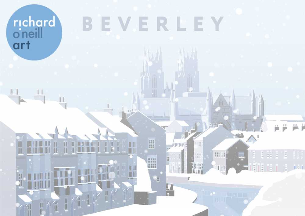 Beverley (Snow) Art Print