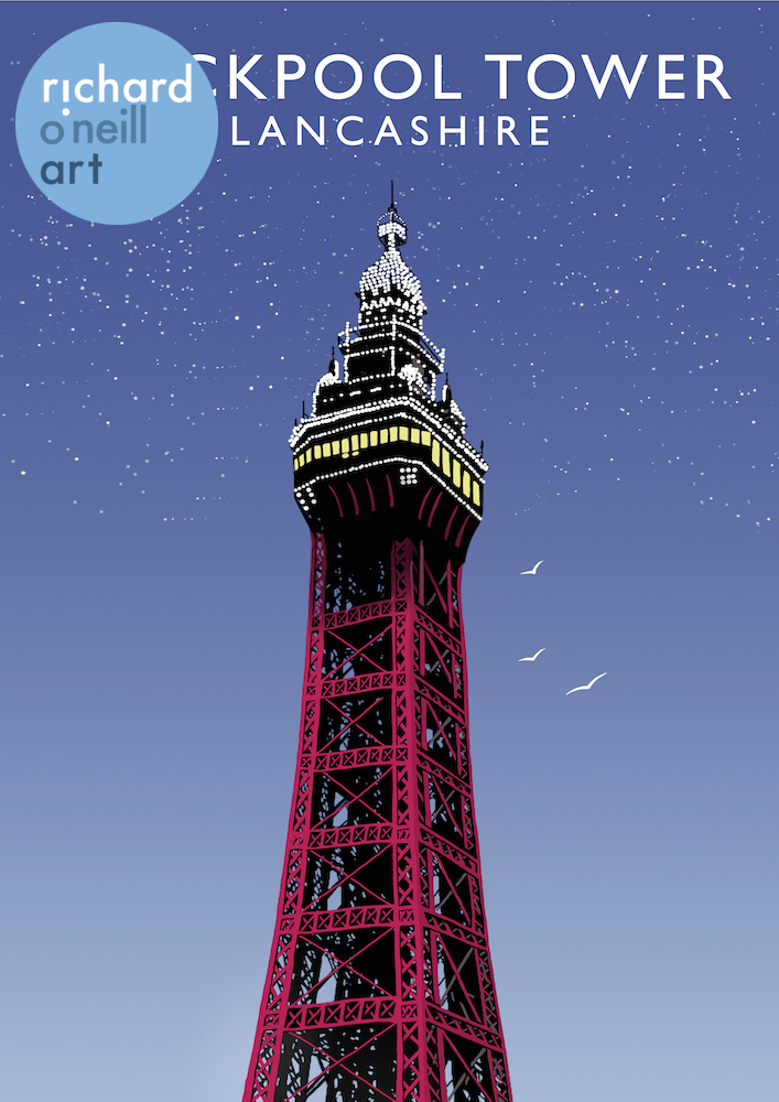 Blackpool Tower Art Print