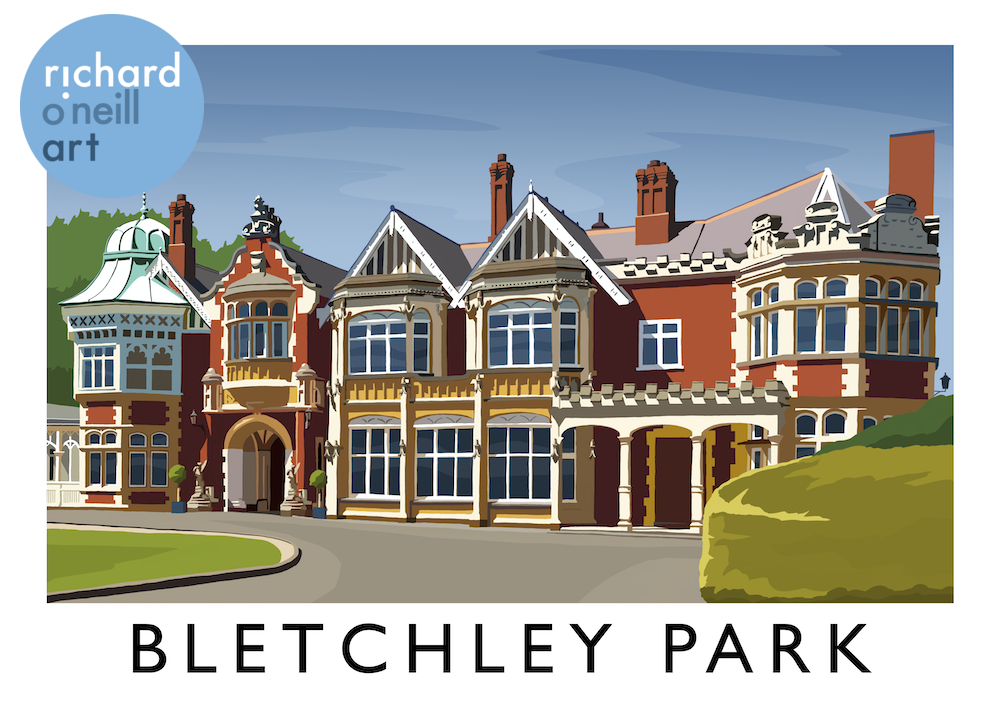 Bletchley Park Art Print