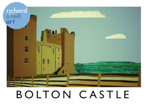 Bolton Castle Art Print