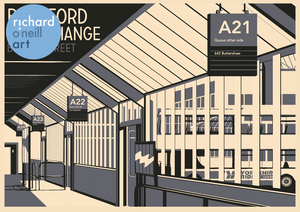 Bradford Interchange, Bridge Street Art Print