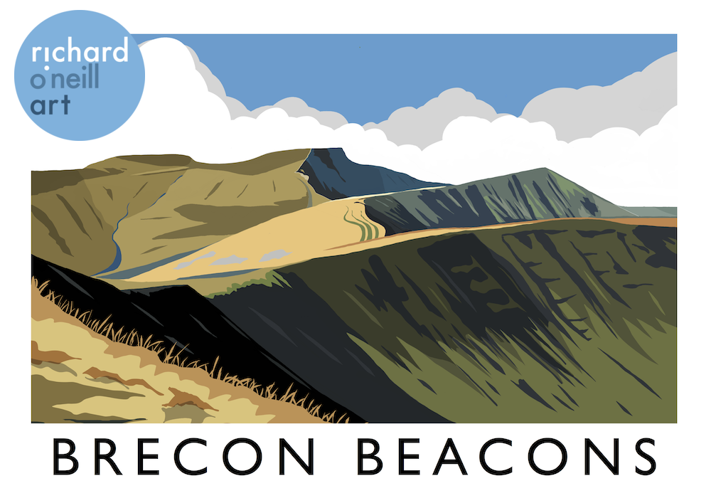 Brecon Beacons Art Print