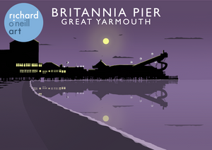 Britannia Pier Art Print