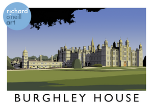 Burghley House Art Print