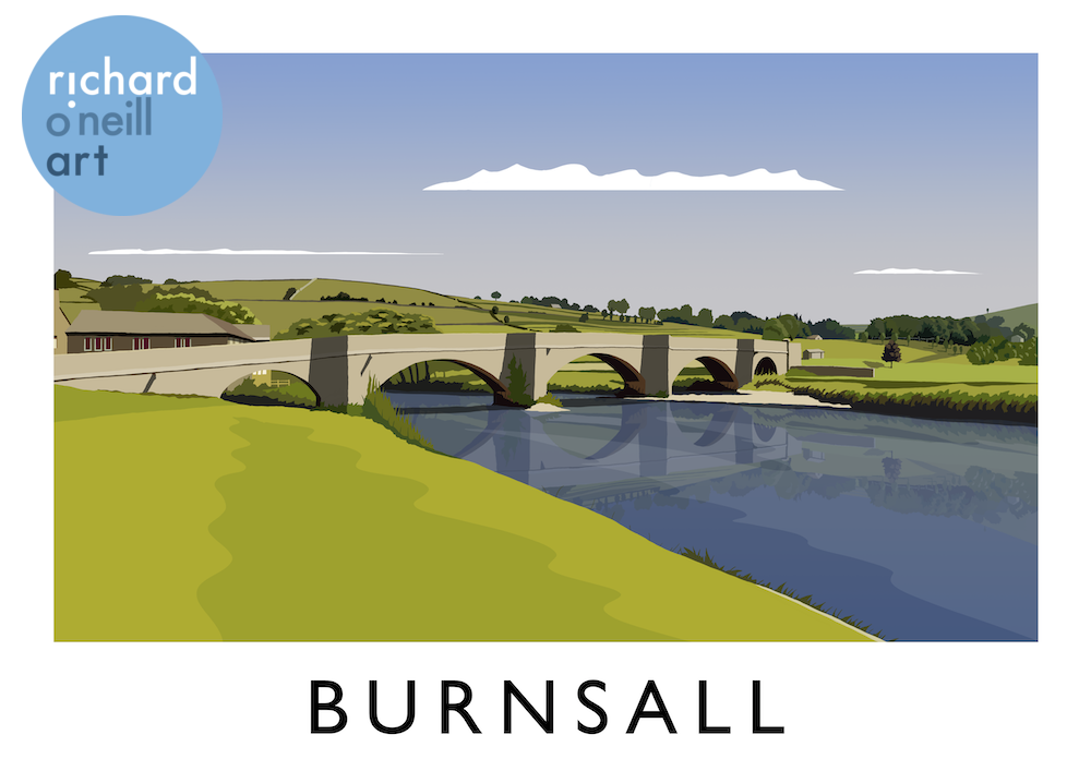 Burnsall Art Print