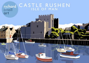 Castle Rushen Art Print