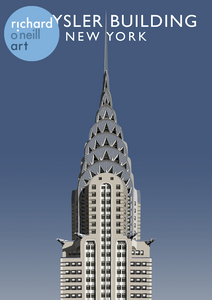 Chrysler Building Art Print