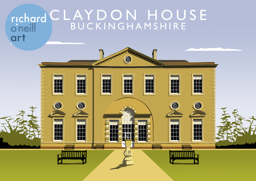 Claydon House Art Print