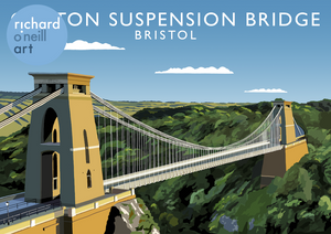 Clifton Suspension Bridge Art Print