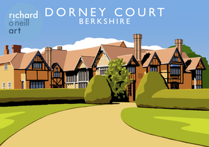 Dorney Court Art Print