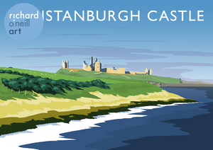 Dunstanburgh Castle Art Print