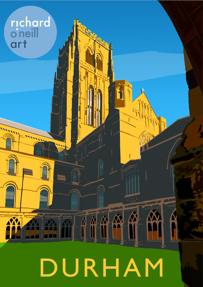 Durham (Cathedral) Art Print
