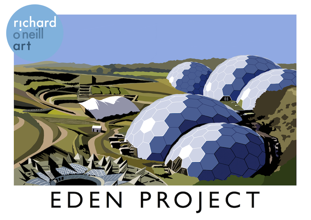 Eden Project Art Print