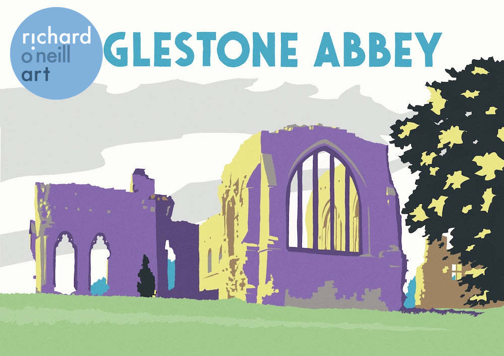 Egglestone Abbey Art Print