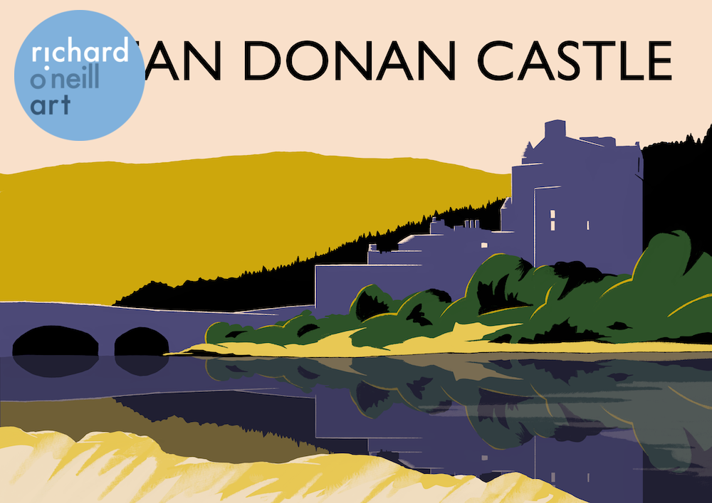 Eilean Donan Castle Art Print