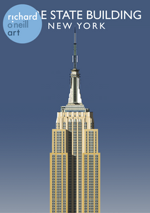 Empire State Building, New York Art Print