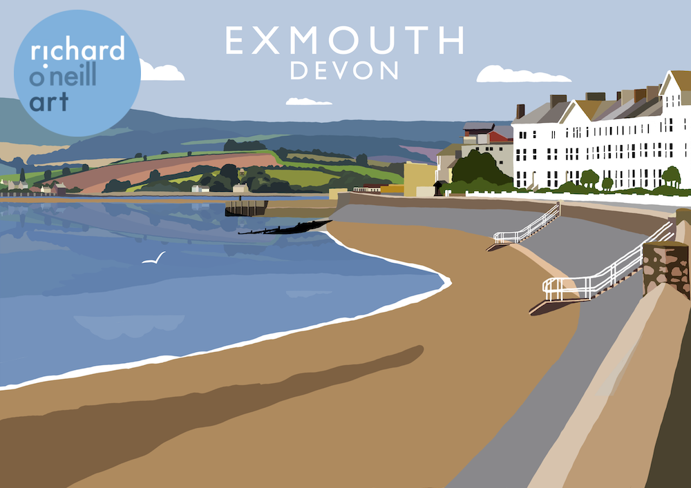 Exmouth Art Print