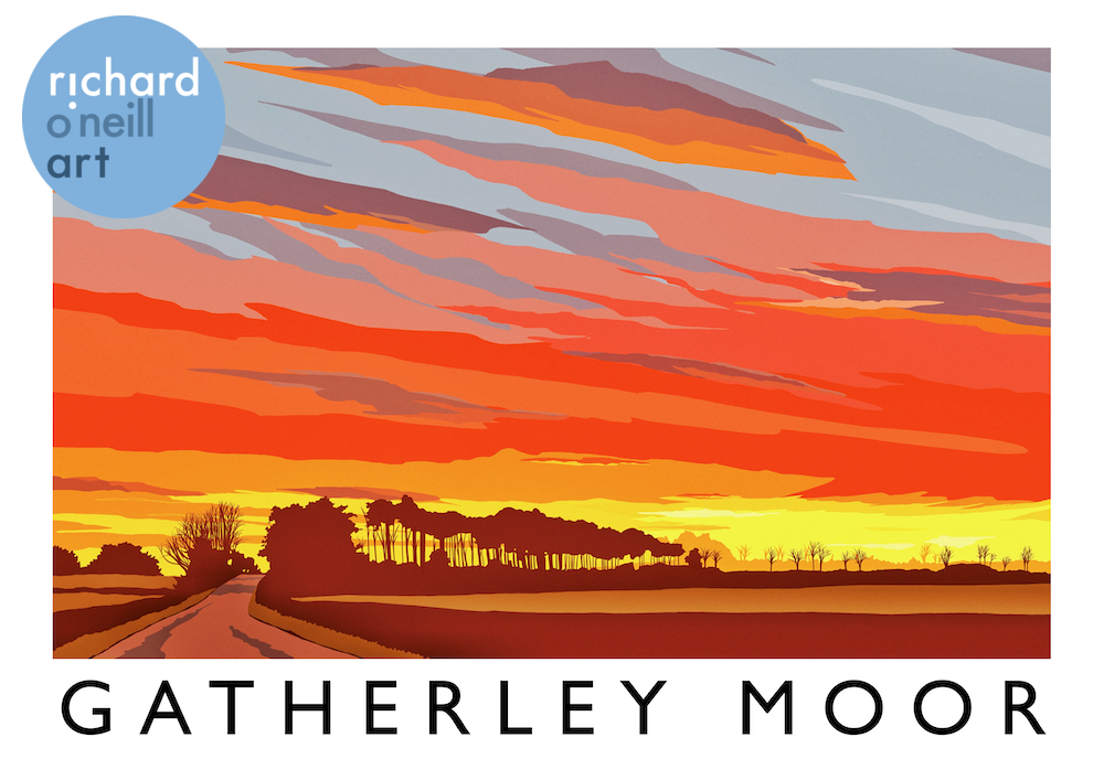 Gatherley Moor Art Print