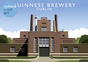Guinness Brewery Art Print