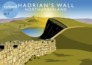 Hadrian's Wall Art Print