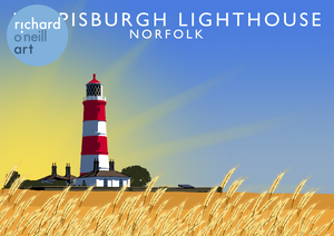 Happisburgh Lighthouse Art Print
