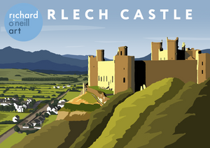 Harlech Castle Art Print