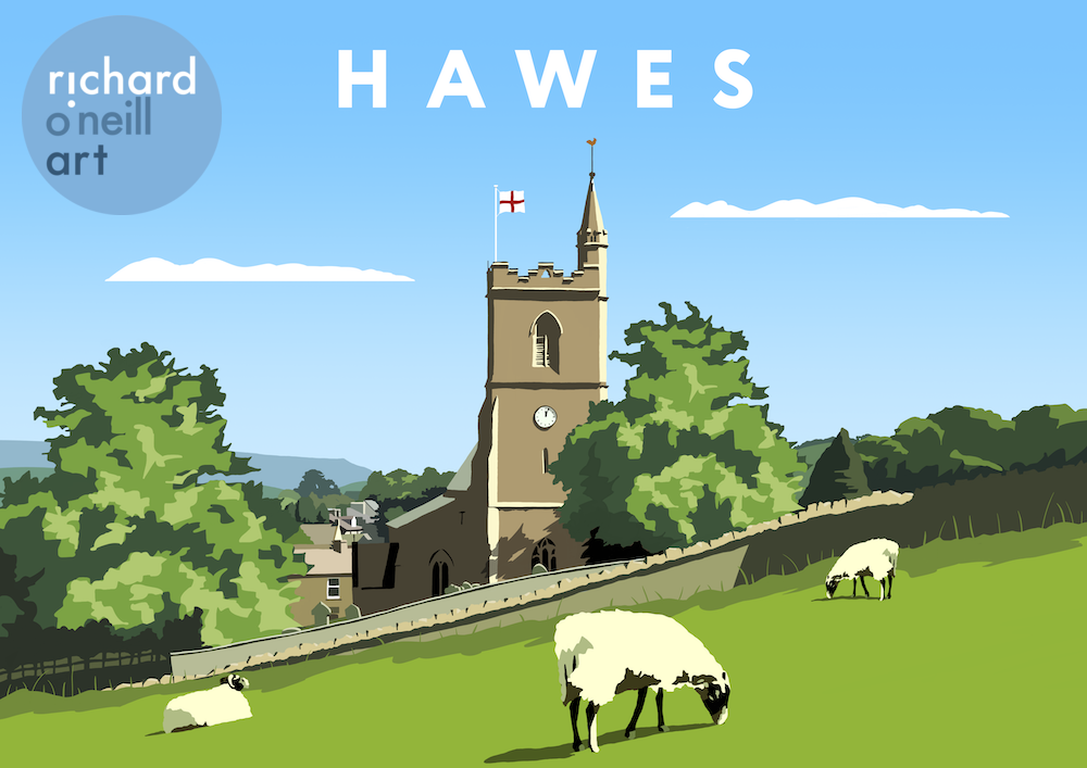 Hawes Art Print