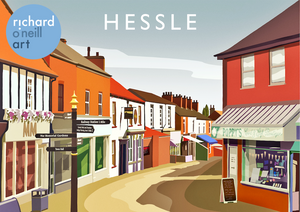 Hessle (Prestongate) Art Print
