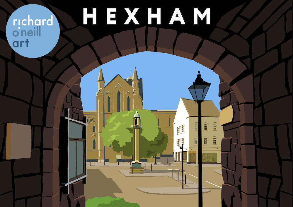 Hexham Art Print