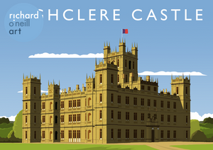 Highclere Castle Art Print