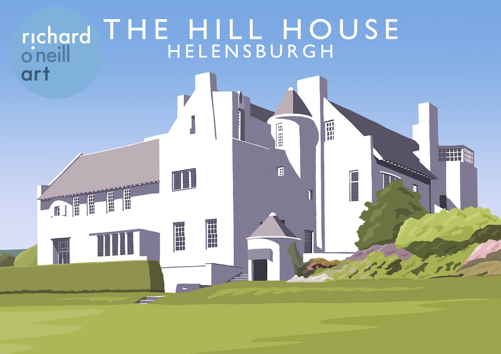 Hill House Art Print
