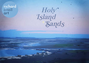Holy Island Sands (Alternate) Art Print