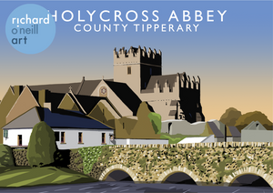 Holycross Abbey Art Print